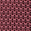 Necktie knitted bright red