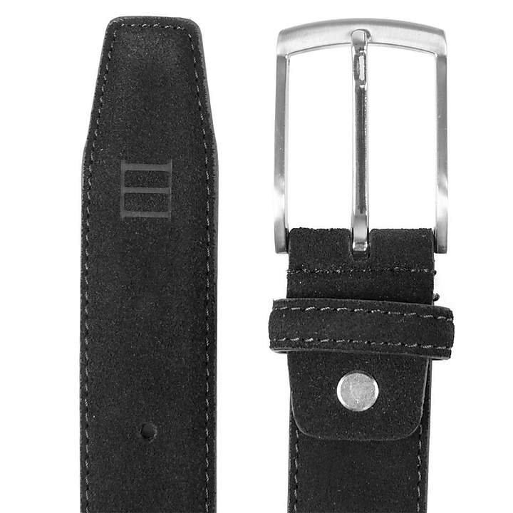 belt black suede L