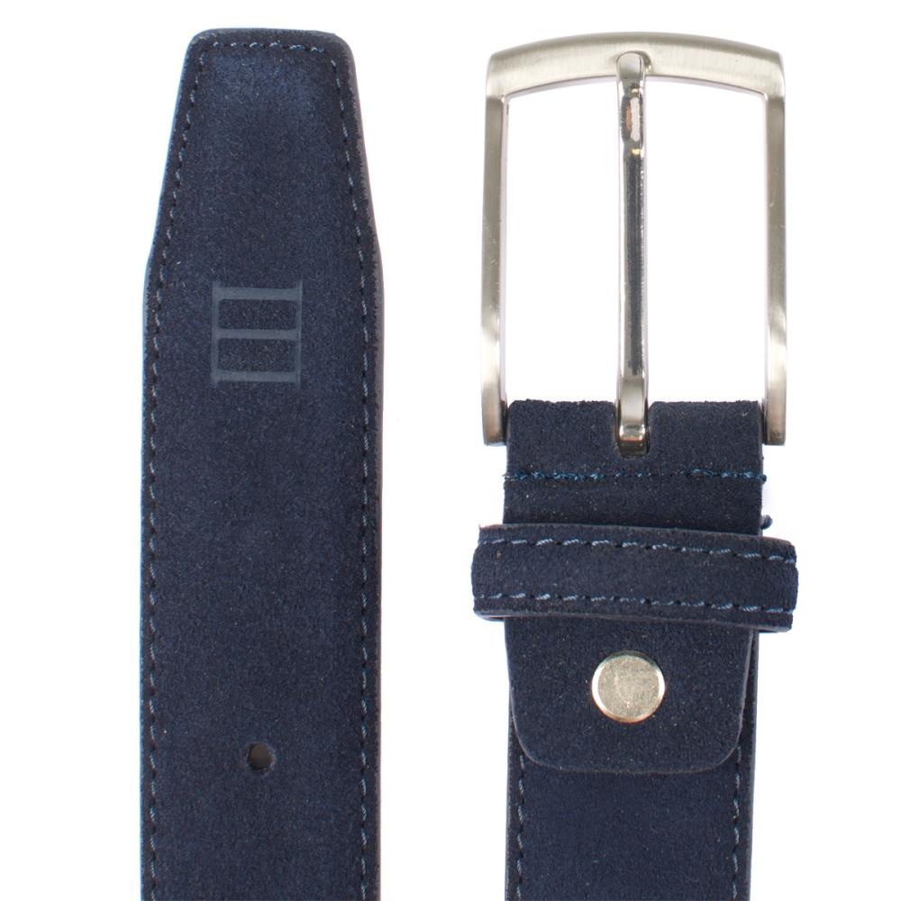 belt navy suede S - 2