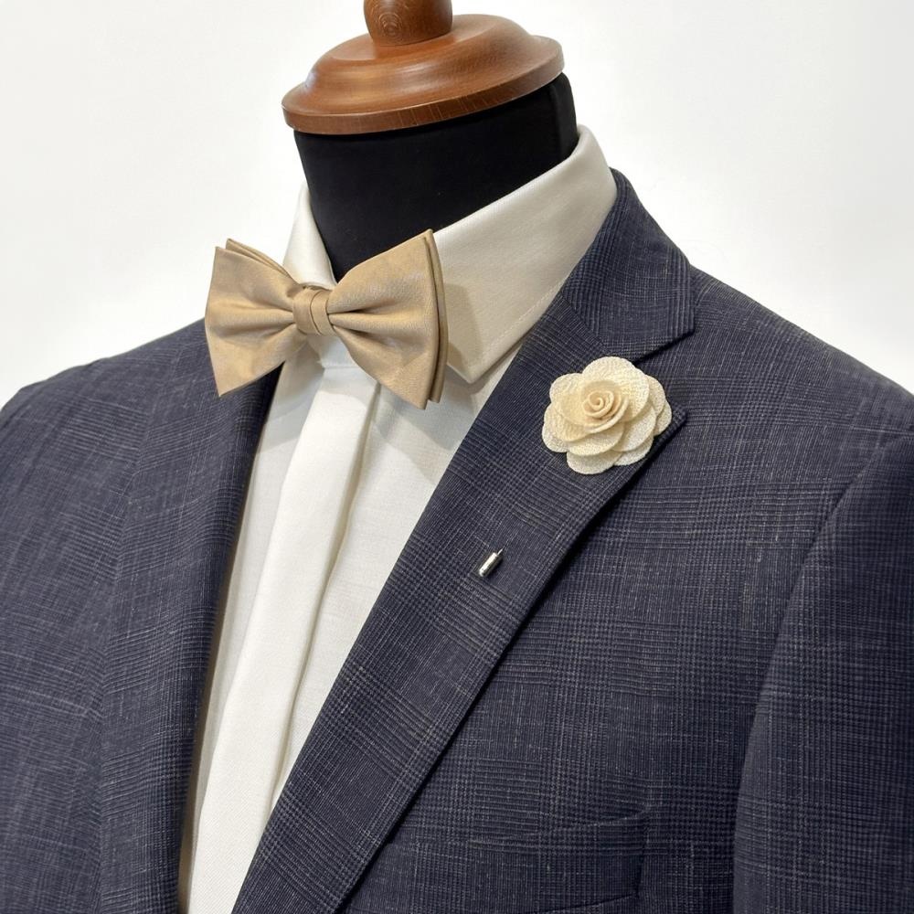 Bow tie beige - 2