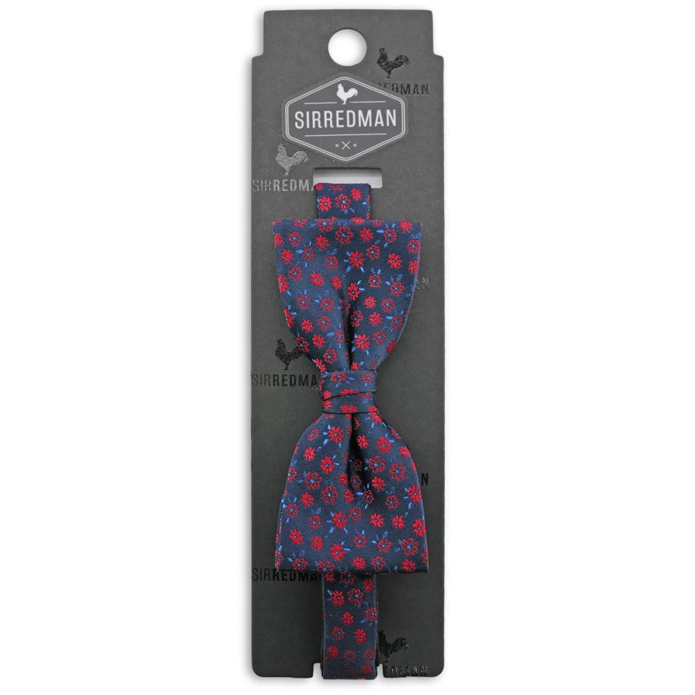 bow tie Little Flowers blue - 2