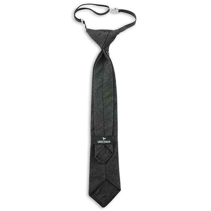 denim kids tie black