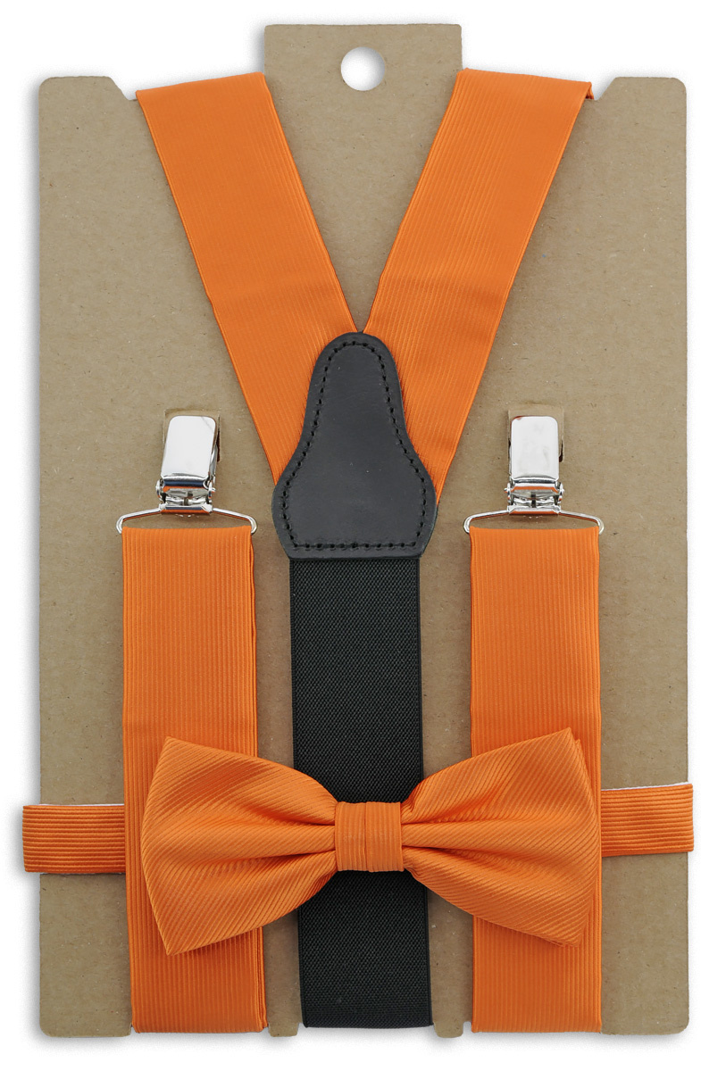 Gift set suspenders Orange - 1