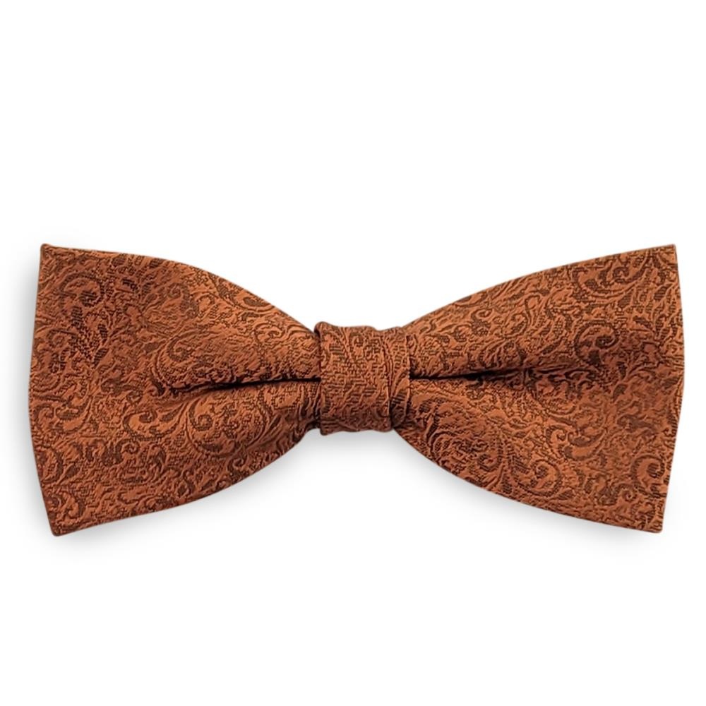 kids bow tie Bart Barocco rust - 1