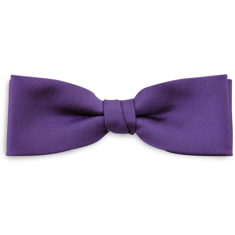 Kids bow tie uni purple - 1