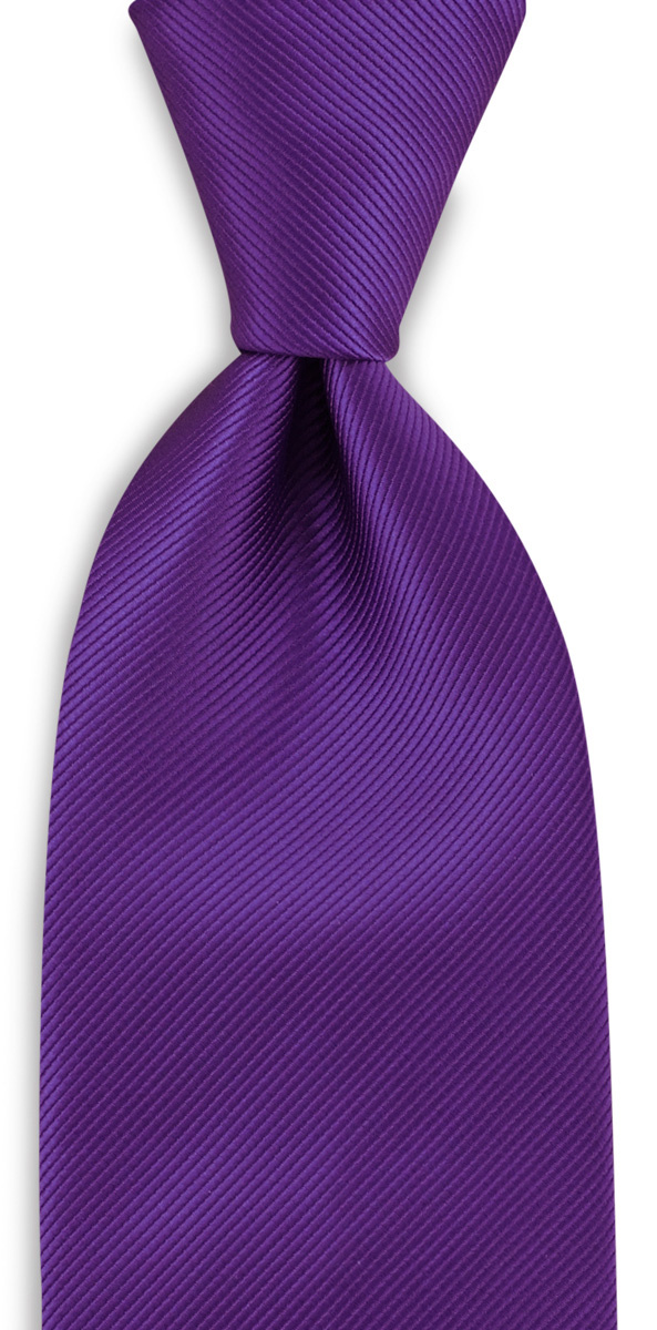 Necktie purple repp - 1