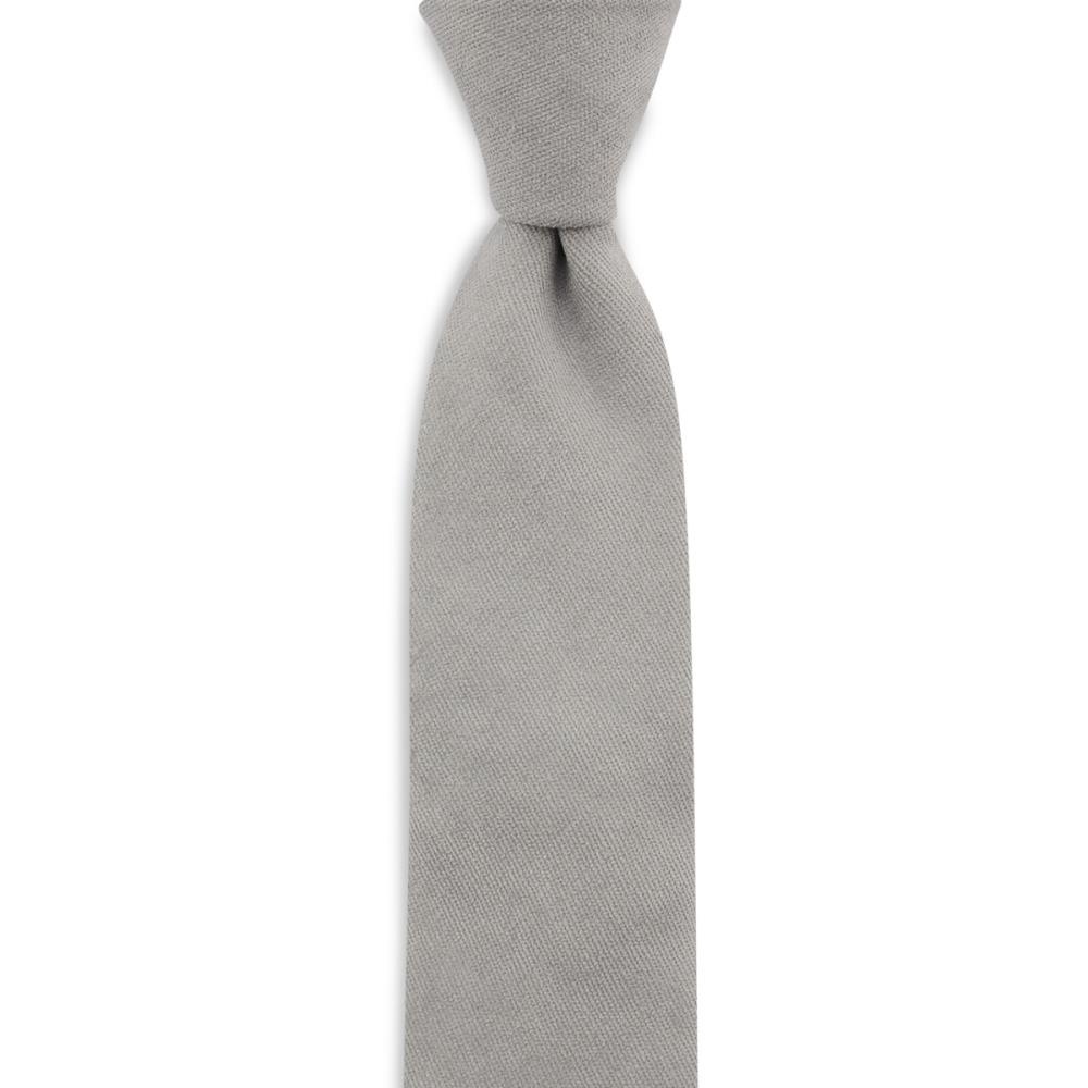 necktie Soft Touch light grey - 1