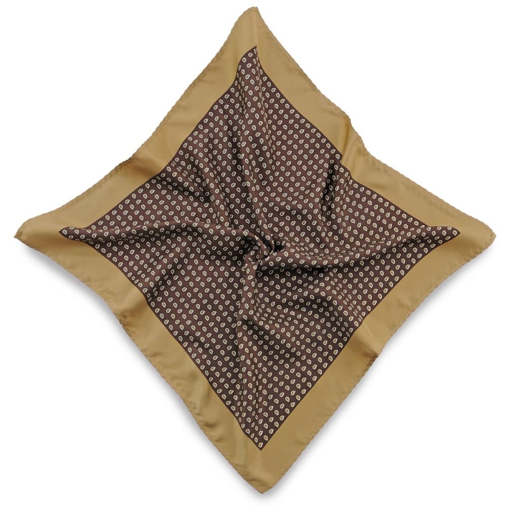 Pocket square Paisley Drops - 1