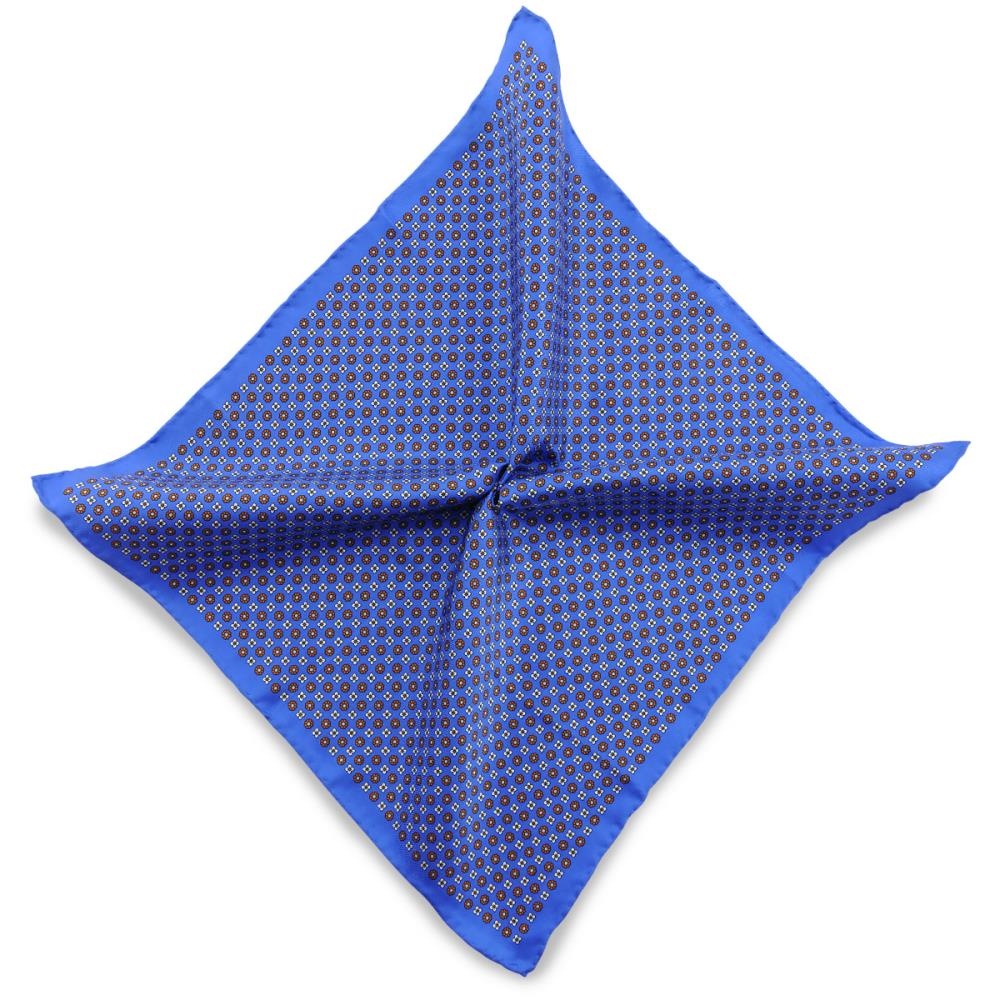 Pocket square Tiny Flower blue - 1