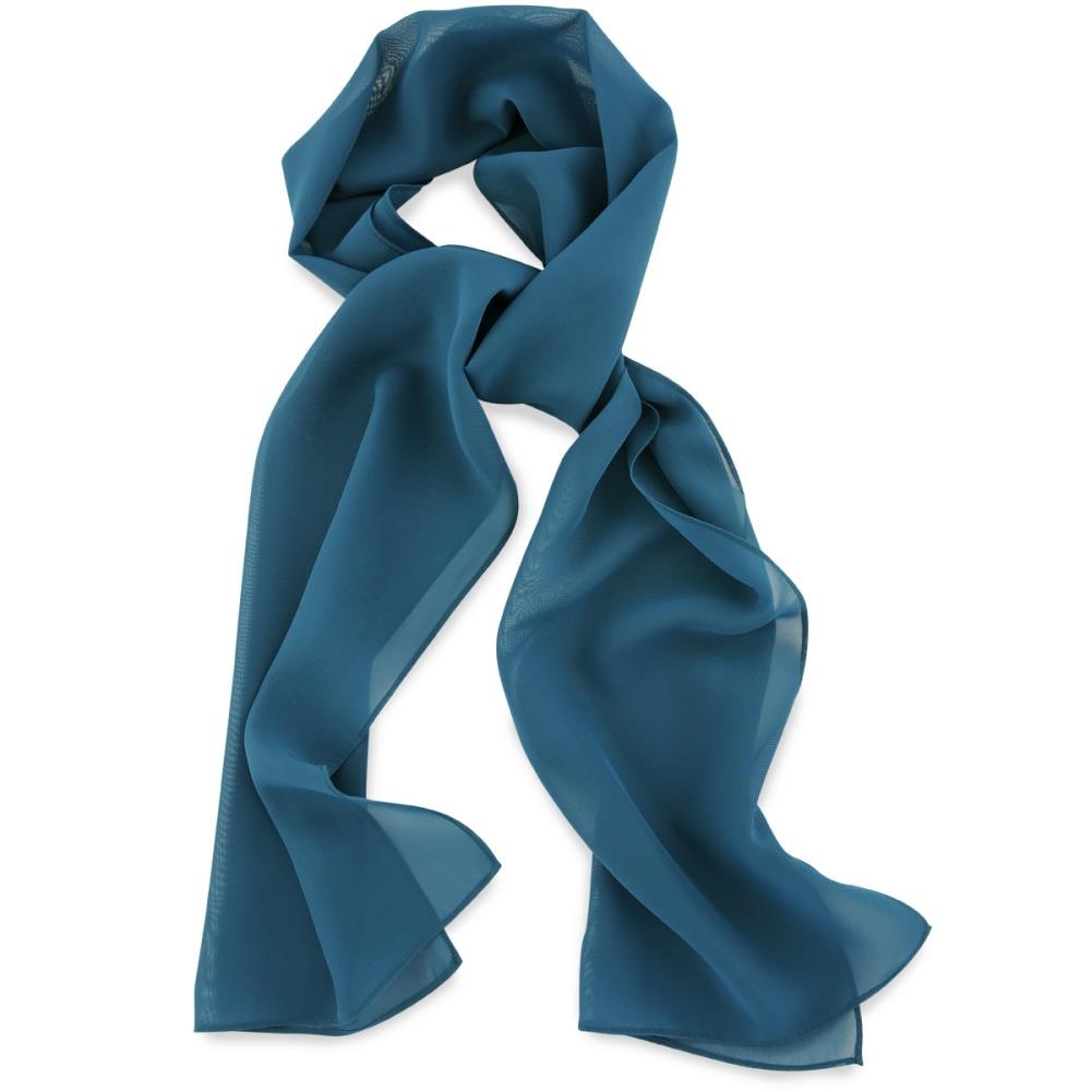 Scarf uni antique blue - 1