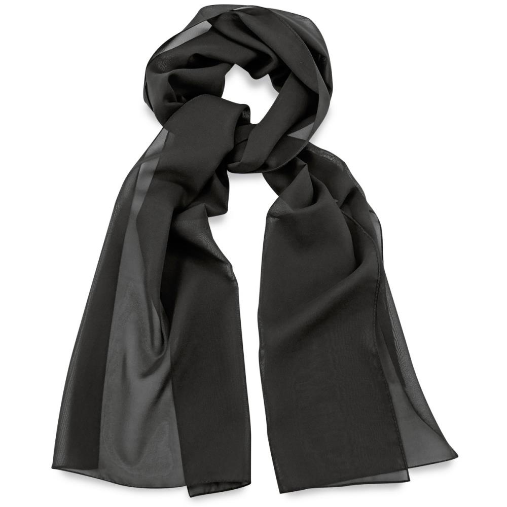 Scarf uni black - 1