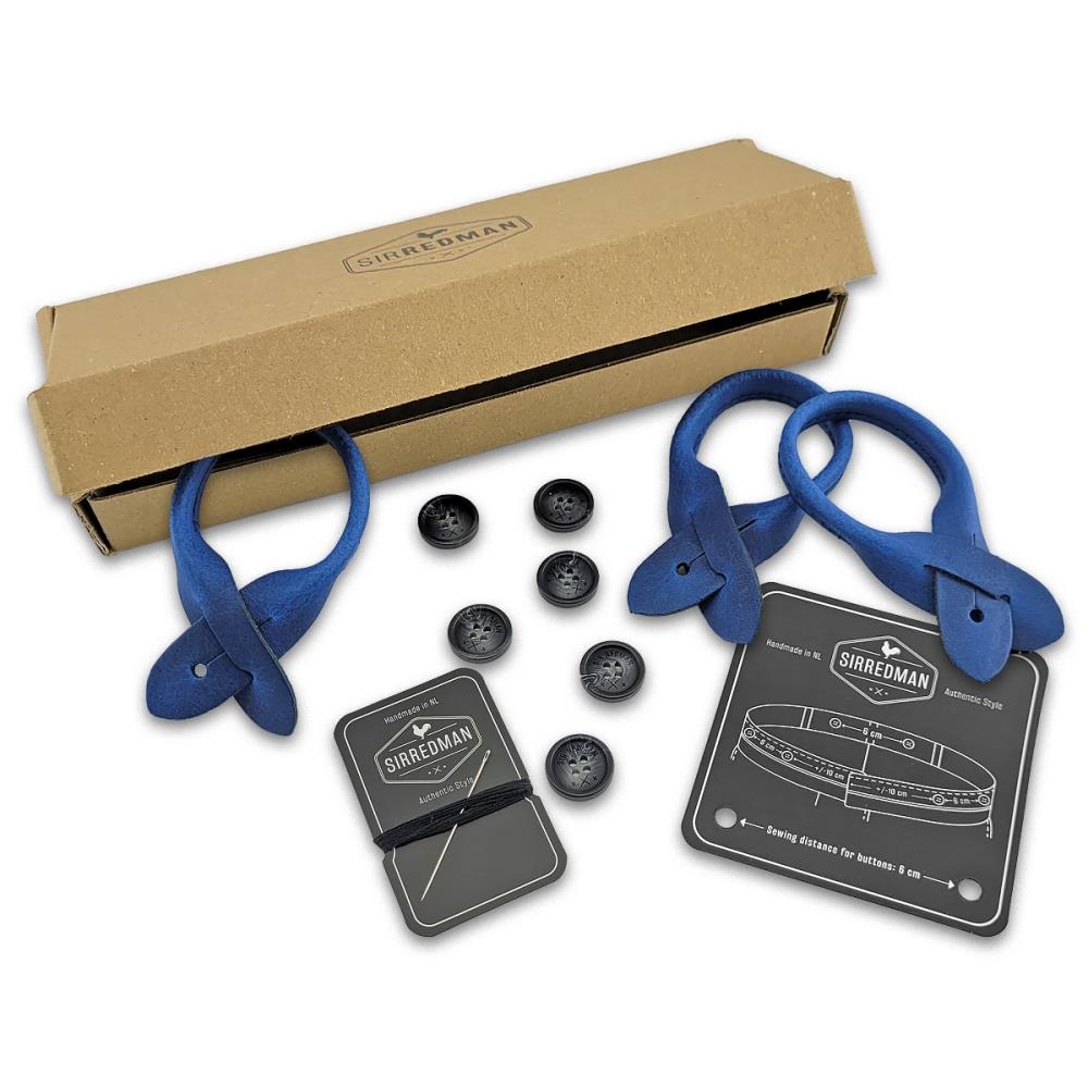 suspenders accessory set - blue - 1