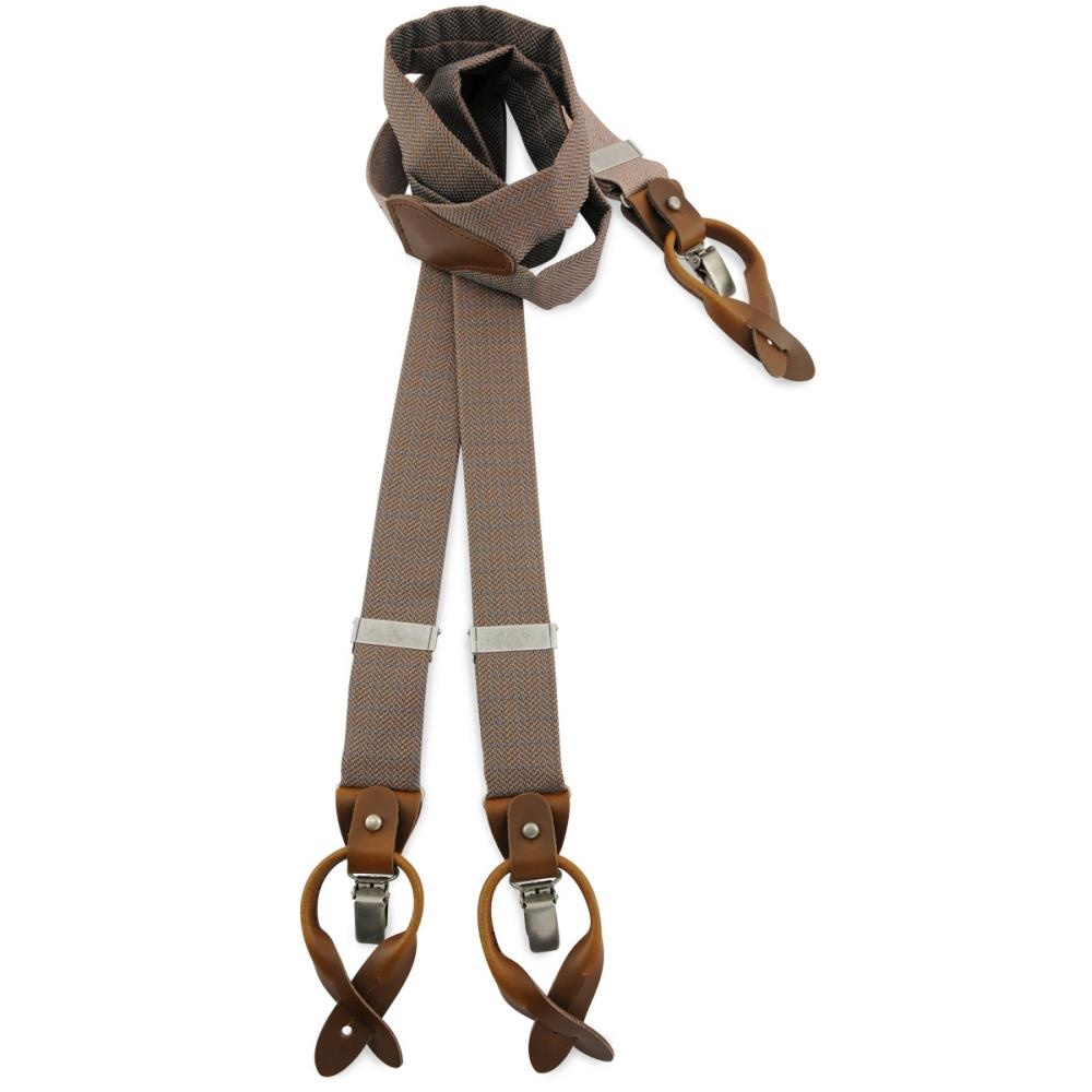 suspenders combi pack MacMillan brown - 2