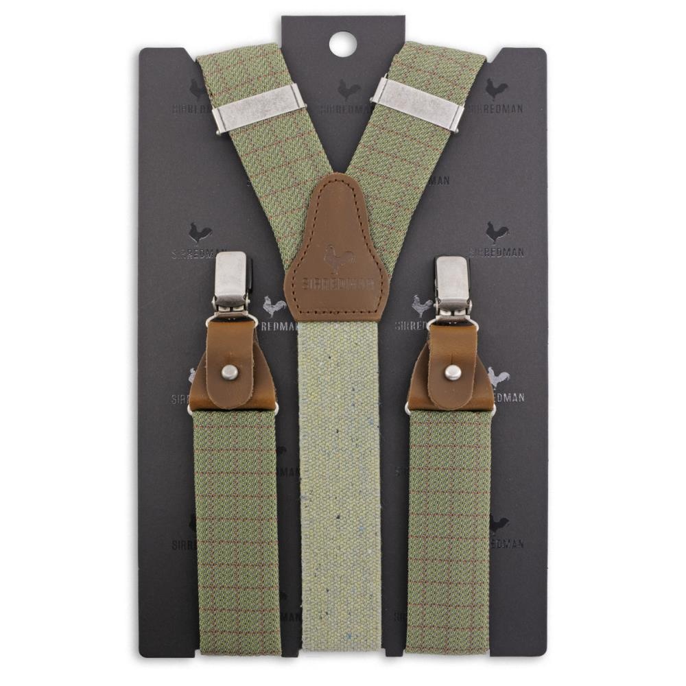 suspenders MacMillan green - 2