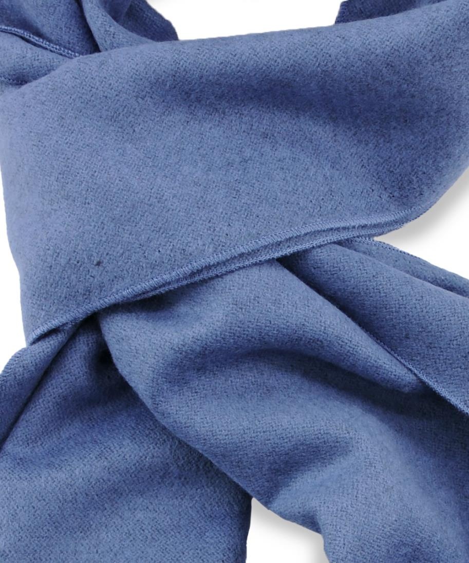 Unisex scarf viscose denim blue - 2
